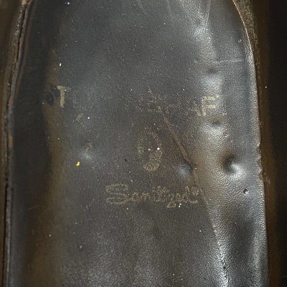 Vintage 70s Mens Towncraft Brown Leather Longwing Oxfords Size 10 D V-Cleat - Picture 12 of 13